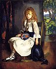 George Bellows Famous Paintings - Anne in White